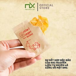 Thumbnail Nam Xanh Gừng Nướng Mật Ong Ginger Honey Túi 10 Miếng 2