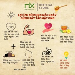 Thumbnail Nam Xanh Gừng Sấy Tắc Mật Ong Nam Xanh 3