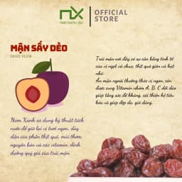 Thumbnail Nam Xanh Mận Sấy Dẻo 50g (60g) 3