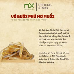 Thumbnail Nam Xanh Mứt Vỏ Bưởi Sấy Phủ Mơ Muối Túi 40gr 2