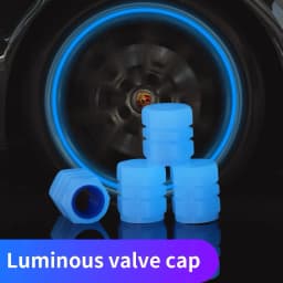 Thumbnail Nắp van lốp xe hơi LYMOYO bằng nhựa chống bụi dạ quang thông dụng cho xe hơi/ xe máy tùy chọn màu sắc 3