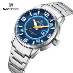 Thumbnail Naviforce 8044 Đồng hồ đeo tay nam Thương hiệu hàng đầu Đồng hồ chống nước sang trọng Thép không gỉ Thể thao Quân đội Thạch anh Đồng hồ nguyên bản 1