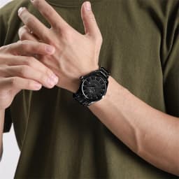 Thumbnail Naviforce Nam Thạch Anh Chống Thấm Nước Kinh Doanh Cổ Tay Cổ Tay Dây Thép Không Gỉ Đồng Hồ Ngày 3