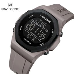 Thumbnail Naviforce Quân Đội Nam Thể Thao Đa Năng Kỹ Thuật Số Chống Thấm Nước Đồng Hồ Điện Tử Học Sinh Cho Nam 1