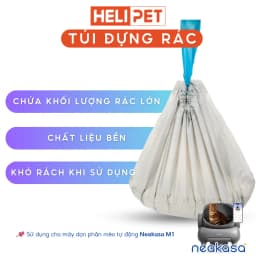 Thumbnail [Neakasa M1] Túi rác dùng cho máy dọn phân mèo NEAKASA M1 dễ dàng kéo khoá túi rác - HELIPET 4