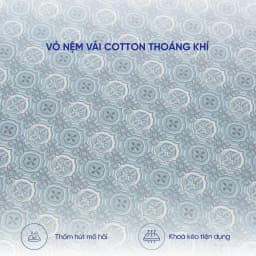Thumbnail Nệm Bông ép Wonjun Pure & Fresh dày 5/9cm 1