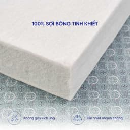 Thumbnail Nệm Bông ép Wonjun Pure & Fresh dày 5/9cm 3