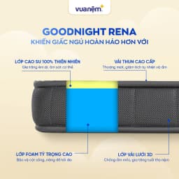 Thumbnail Nệm Cao Su Non Vua Nệm Goodnight Rena 10cm, Đệm Cao Su Non Hybrid 3