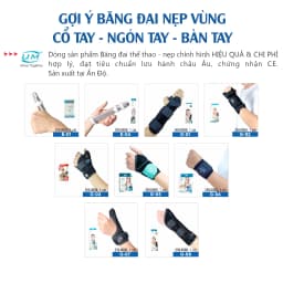 Thumbnail Nẹp Cổ Tay Có Thanh Đỡ UM G02 [United Medicare] [1 Cái]. Tiêu Chuẩn Châu Âu 4