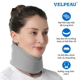 Thumbnail Nẹp cổ VELPEAU mềm mại hỗ trợ giảm đau và giảm áp lực cột sống cho nam và nữ 1