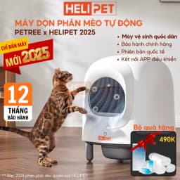 Thumbnail [NEW 2025] Máy Vệ Sinh, Dọn Phân Mèo Tự Động PETREE x HeLiPet 2025, Bản Quốc Tế - HeLiPet Hà Nội 1