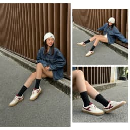 Thumbnail New Arrivals | Giày Da Sneaker Nam Nữ DC39 BERRY SODA DINCOX Shoes Đế Bằng - Microfiber Leather 3