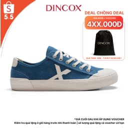 Thumbnail New Arrivals | Giày Sneaker Vải Nam DINCOX DC42 BLUE WASH, Chất Liệu Canvas Cao Cấp, Phong Cách Đơn Giản Dễ Phối Đồ 1