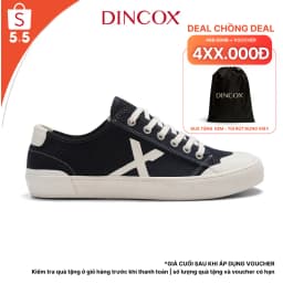 Thumbnail New Arrivals | Giày Vải Sneaker Nam DINCOX DC42 Black Chất Liệu Canvas Cao Cấp, Thiết Kế Trẻ Trung 1