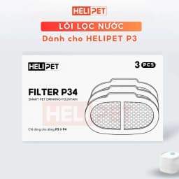 Thumbnail [New] Lõi Lọc Nước Helipet Filter P34 Dùng Cho Máy Lọc Nước Helipet P3 và P4 1