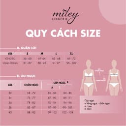 Thumbnail "New"Quần lót ren nữ MILEY LINGERIE FLS01003 4