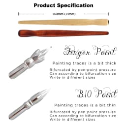 Thumbnail Ngòi bút SEAMIART B5/B10 viết các ký tự hoạt hình vẽ tay 2