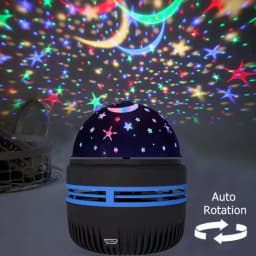 Thumbnail Ngôi Sao Đèn Máy Chiếu Usb Chạy Bằng Nhiều Màu Sắc Xoay Bóng Ma Thuật Đèn Khí Quyển Ô Tô KTV Thanh Disco DJ Đảng Đèn Sân Khấu 1