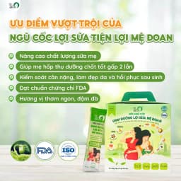 Thumbnail - Ngũ cốc lợi sữa Mệ Đoan cung cấp dinh dưỡng trong thai kỳ và nuôi con bằng sữa 450g 4