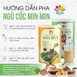 Thumbnail Ngũ Cốc Min Min 500g Cao Cấp  - Giành Cho Mẹ Bầu - Bổ Sung Dinh Dưỡng - Lợi Sữa 4