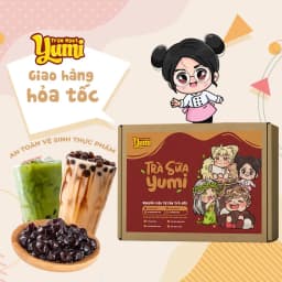 Thumbnail Nguyên liệu làm Trà sữa tự nấu Trạm ngọt Yumi các loại kèm hướng dẫn làm tại nhà thơm ngon chuẩn vệ sinh 1