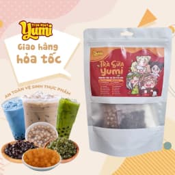 Thumbnail Nguyên liệu làm Trà sữa tự nấu Trạm ngọt Yumi các loại kèm hướng dẫn làm tại nhà thơm ngon an toàn vệ sinh 1