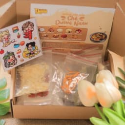 Thumbnail Nguyên liệu nấu chè Dưỡng Nhan Tuyết Yến Trạm ngọt Yumi 120g thơm ngon bổ dưỡng đẹp da 2