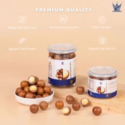 Thumbnail Nhân Macca Trắng  (Tách Vỏ)  Vua Yến Mạch 2