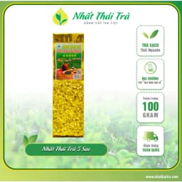 Thumbnail Nhất Thái Trà 5 sao (20 gói 10gr) - Trà Thái Nguyên cao cấp vị chát êm vị đượm ngây hậu ngọt sâu 2