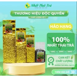 Thumbnail Nhất Thái Trà Hảo Hạng - Trà Thái Nguyên cao cấp hương thơm mộc nước vàng sóng sánh 1