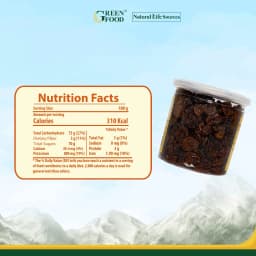 Thumbnail Nho khô vàng Chile Just Snack kích cỡ medium, làm khô tự nhiên | Hộp 250g, Đồ ăn Vặt Healthy 3