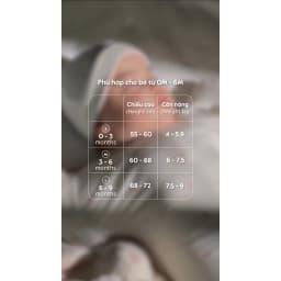 Thumbnail Nhộng chũn ngủ chống giật mình thoáng khí cho bé Nous ( S/M/L ) 2
