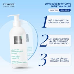Thumbnail Nhũ Tương Toàn Thân 1% Urê Ziaja Med Atopic Skin Dermatological Formula Giúp Làm Mềm Da 400ml 4
