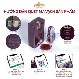 Thumbnail Nhụy Hoa Nghệ Tây Saffron Shyam 1gram/hộp 4