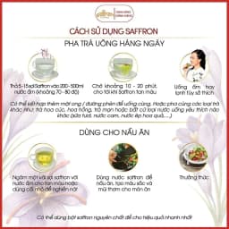 Thumbnail Nhụy Hoa Nghệ Tây SAFFRON BAHRAMAN lọ 0,5Gr 3