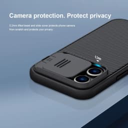 Thumbnail NILLKIN CamShield Vỏ bảo vệ cho iPhone 16 Pro Max 15 Pro Max 14 Pro Max 16 Plus 13 12 11 Pro Max Vỏ bảo vệ cho máy ảnh 3