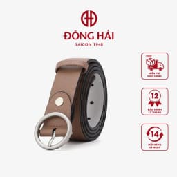 Thumbnail Nịt Da Nữ Đông Hải Khoá Tròn Kim Loại - PH03 1