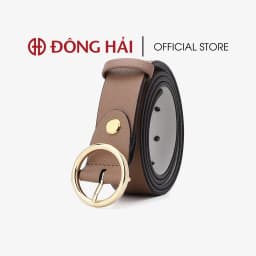 Thumbnail Nịt Da Nữ Đông Hải Khoá Tròn Kim Loại - PH03 2