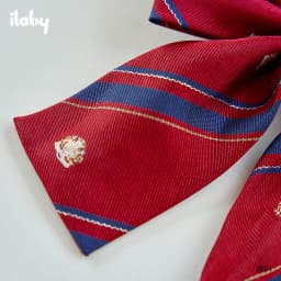 Thumbnail Nơ cài áo ILABY cho bé gái họa tiết kẻ chéo dễ thương nơ phối áo sơ mi đi học [2651] 3