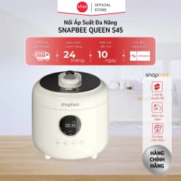 Thumbnail Nồi Áp Suất Đa Năng SNAPBEE Queen S45_2 Lòng Nồi_2 Chế Độ_Công Nghệ Nấu Chậm Hiện Đại [Snap Kitchen] 2