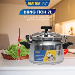 Thumbnail Nồi Áp Suất Bếp Gas MATIKA Dung Tích 7L MTK-9270 2
