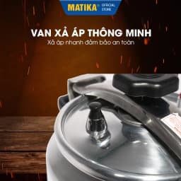 Thumbnail Nồi Áp Suất Bếp Gas MATIKA Dung Tích 7L MTK-9270 4