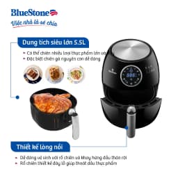 Thumbnail Nồi Chiên Không Dầu BlueStone  AFB-5876 - 5.5L - 1800W 4