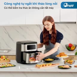 Thumbnail Nồi chiên không dầu FujiE AF9D dung tích 9.2L - Bảng điều khiển điện tử - Chương trình cài đặt sẵn 3