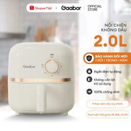 Thumbnail Nồi chiên không dầu GAABOR AF20M-YE01A dung tích 2L công suất 900W nóng nhanh, nhỏ gọn, giá rẻ 2