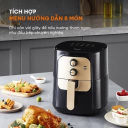 Thumbnail Nồi chiên không dầu GAABOR 6.5 lít AF65M-BK01A dung tích lớn, công suất mạnh 1400W nồi chiên đa năng 4