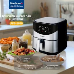 Thumbnail Nồi Chiên Không Dầu Điện Tử BlueStone AFB-5880 - 5.5 Lít -1700W 2