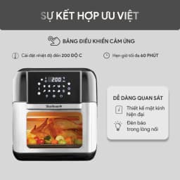 Thumbnail Nồi Chiên Không Dầu Điện Tử BlueStone AFB-5888 - 10 Lít - 1800W 3