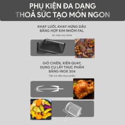 Thumbnail Nồi Chiên Không Dầu Điện Tử BlueStone AFB-5888 - 10 Lít - 1800W 4