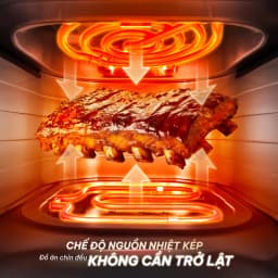 Thumbnail Nồi chiên không dầu Masuto MSQueen 6L màn hình cảm ứng đốt 2 tầng đối lưu không cần trở lật 3